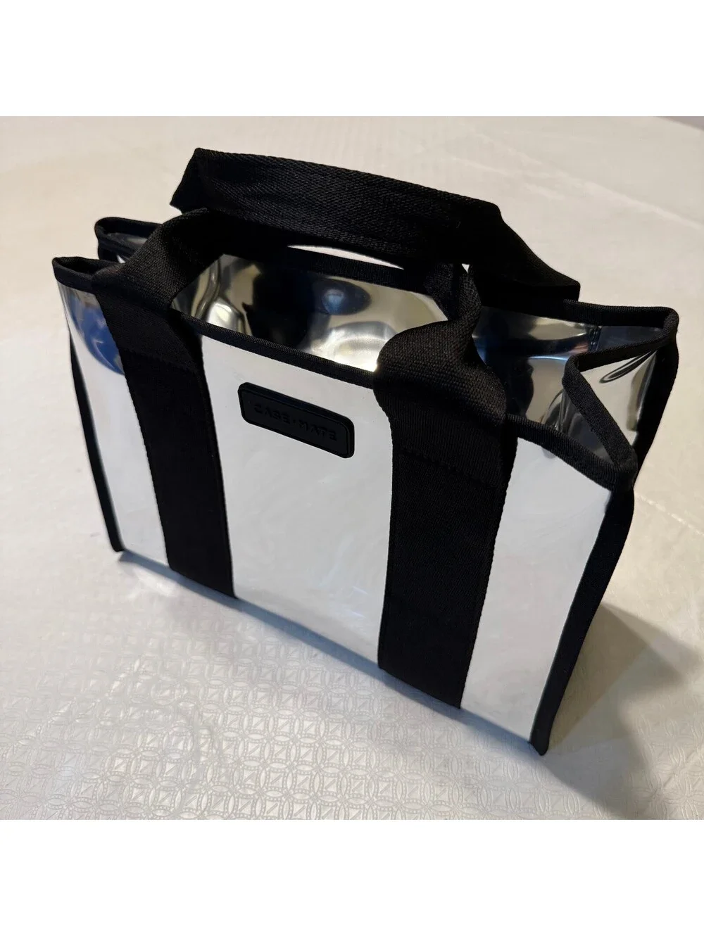 Case-Mate Mini Jelly Tote Bag with Black Straps New